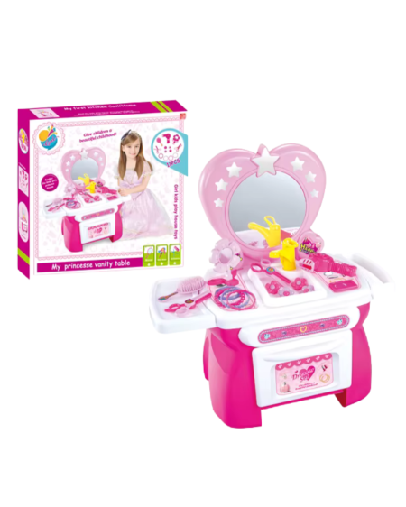 طاولة تسريح شعر الأميرات👸